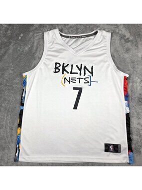 Kevin Durant Brooklyn Nets Jersey Mens XL Fanatics City Edition